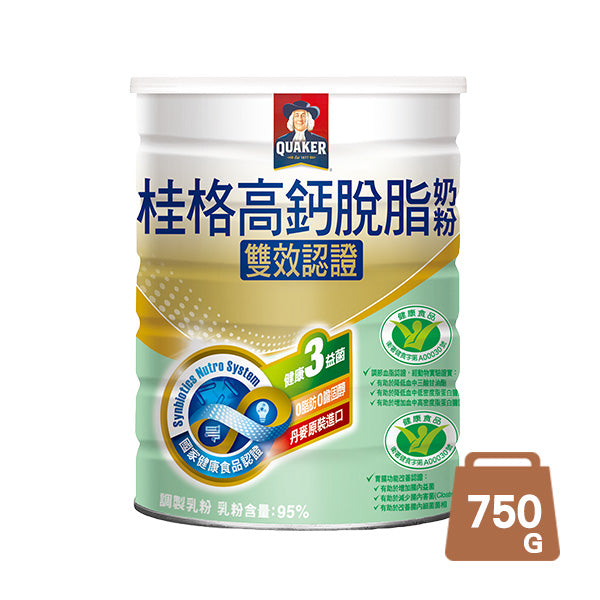 【桂格】雙認證高鈣奶粉750g/罐