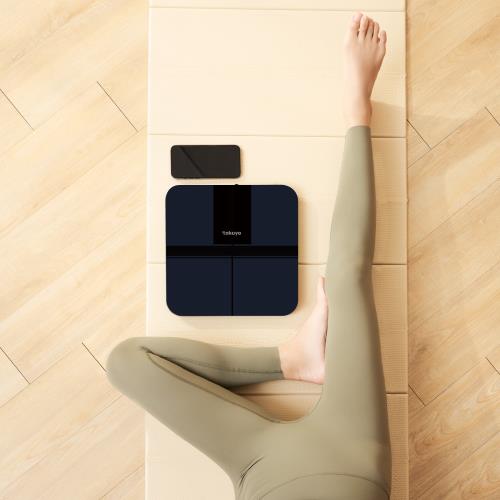 🔥新品上市🔥【tokuyo】BMI藍芽電子體重計 TM-213 (支援app/鋼化玻璃180kg高承重)