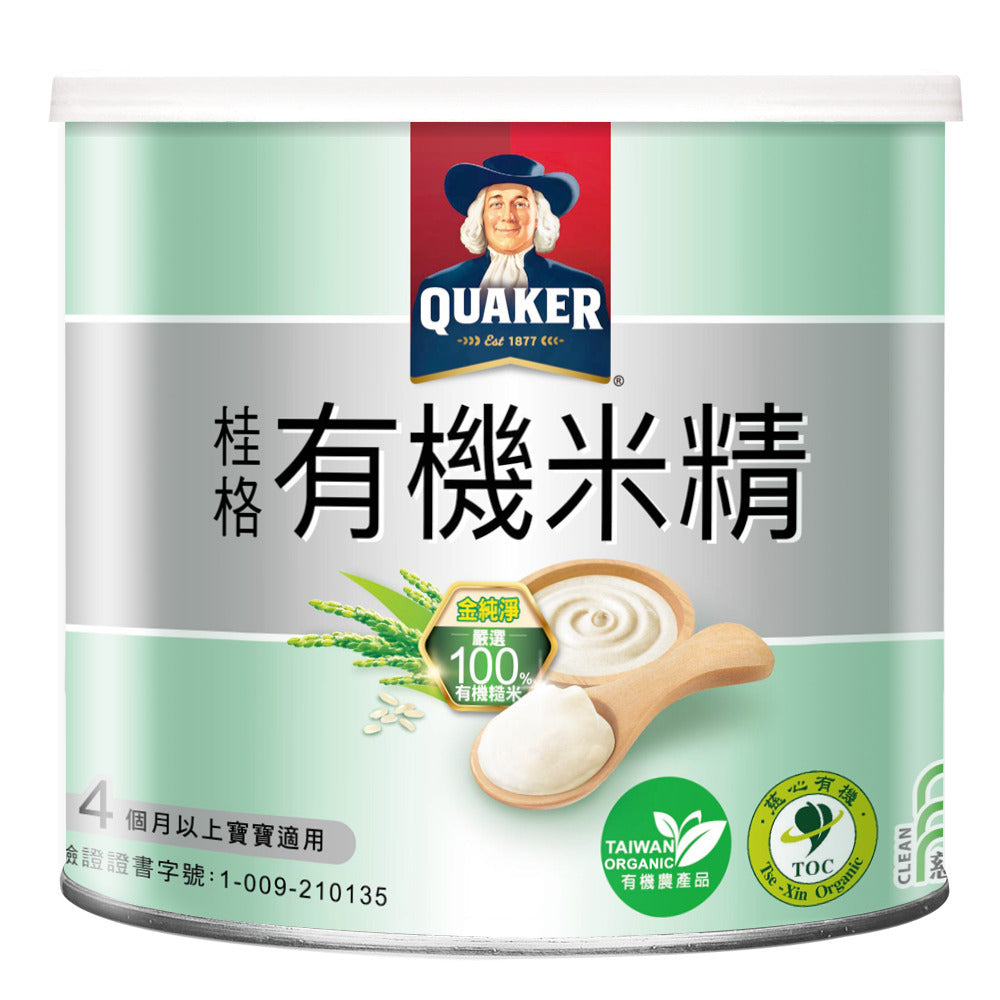 【桂格】有機米精 單罐/ 3 罐組 (300G/罐)