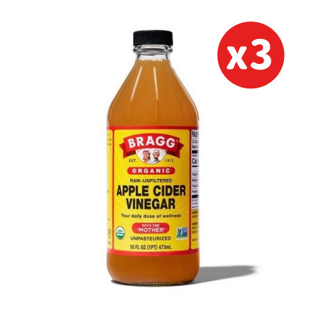 🔥限時狂降最高享67折🔥【統一生機】BRAGG有機蘋果醋473ML(小瓶裝)✨幫助維持消化道機能，調整體質✨
