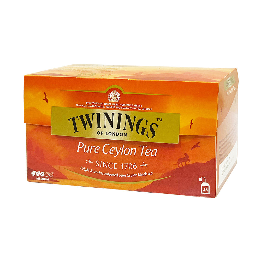 【Twinings唐寧茶】極品錫蘭茶(2gx25入盒裝)