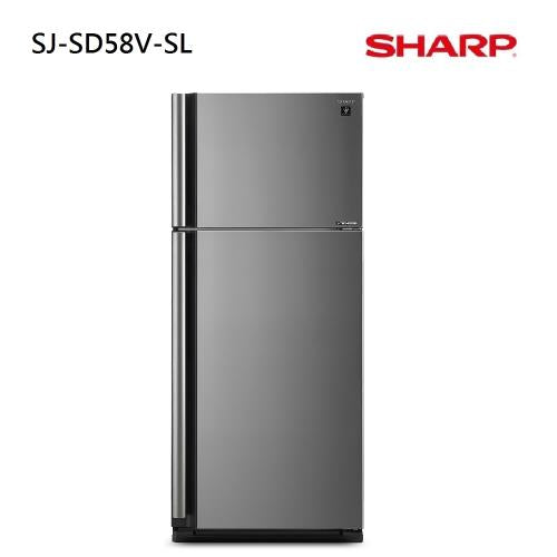 🔥新品上市🔥【夏普SHARP】變頻雙門電冰箱SJ-SD58V-SL
