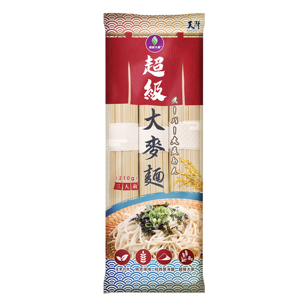 🔥限量買1送1🔥【天廚】超級大麥麵210g/袋