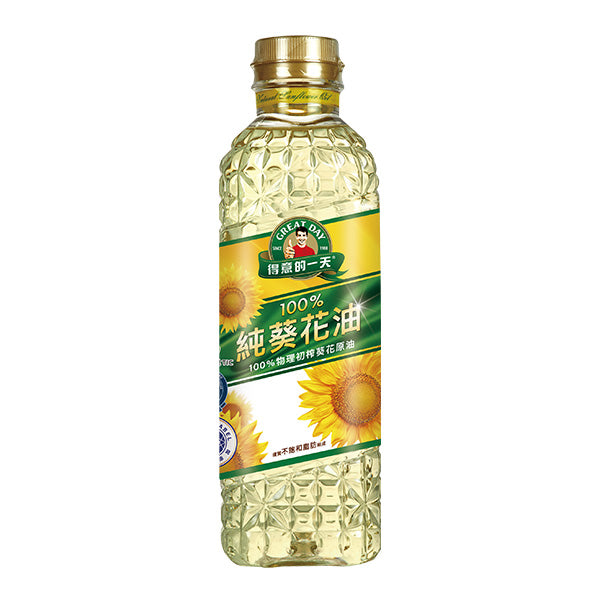 【得意的一天】100%葵花油1L/瓶