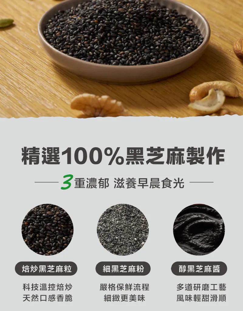 【Granola House】堅果多 脆萃纖燕麥穀片-黑芝麻堅果(250g/包)-1入/2入