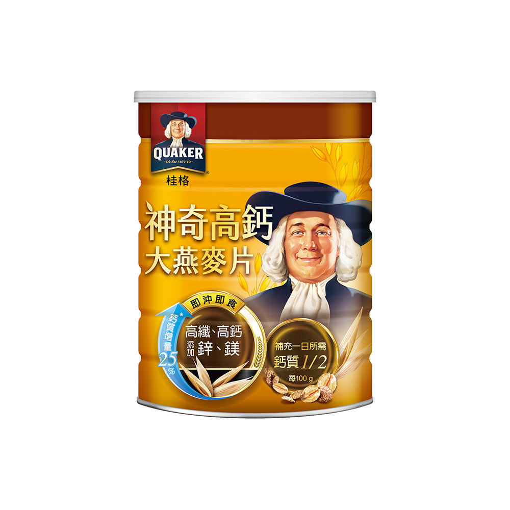 【桂格】神奇高鈣大燕麥片700g/罐