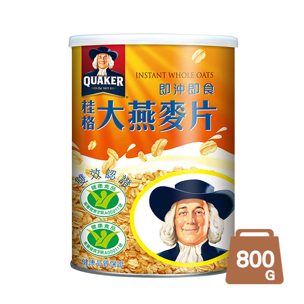 【桂格】即沖即食大燕麥片800g/罐