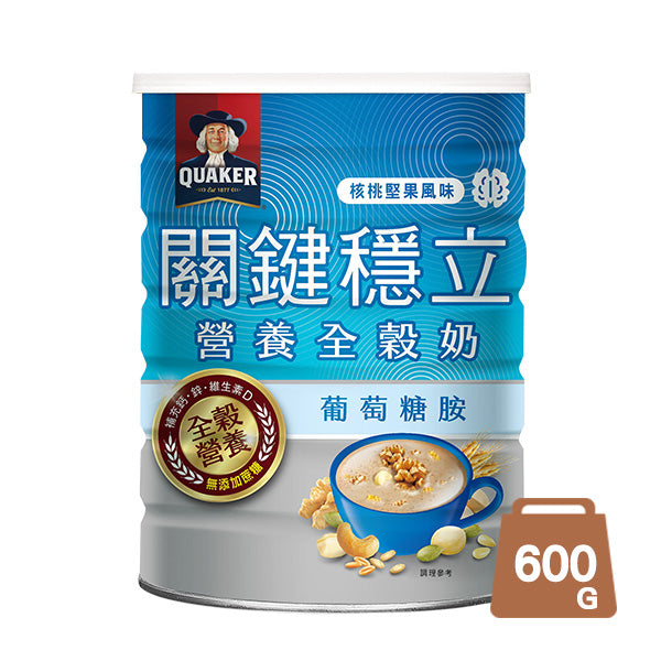 【桂格】關鍵穩立營養全穀奶600g/罐