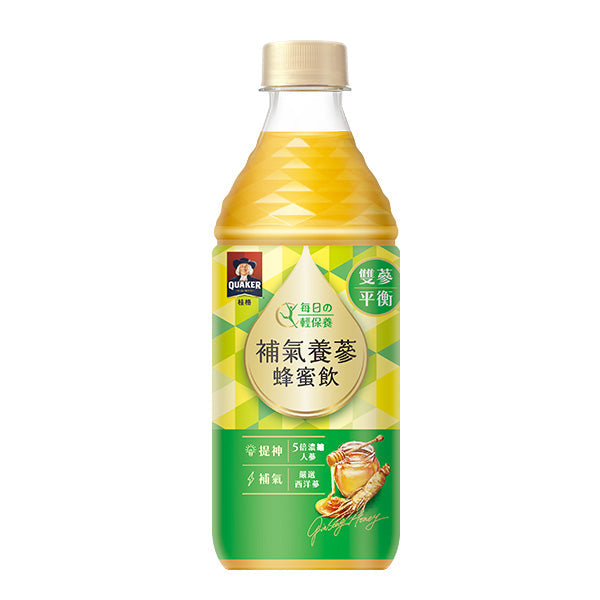 【桂格】補氣養蔘蜂蜜飲450ml 箱購 24 入