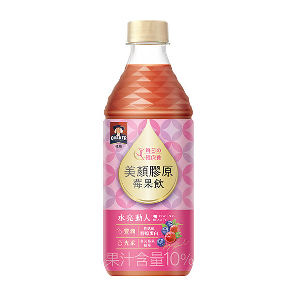【桂格】美顏膠原莓果飲450ml 箱購 24 入