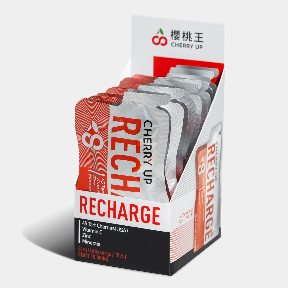 【櫻桃王】蒙特羅西酸櫻桃機能飲 50ml (10包）