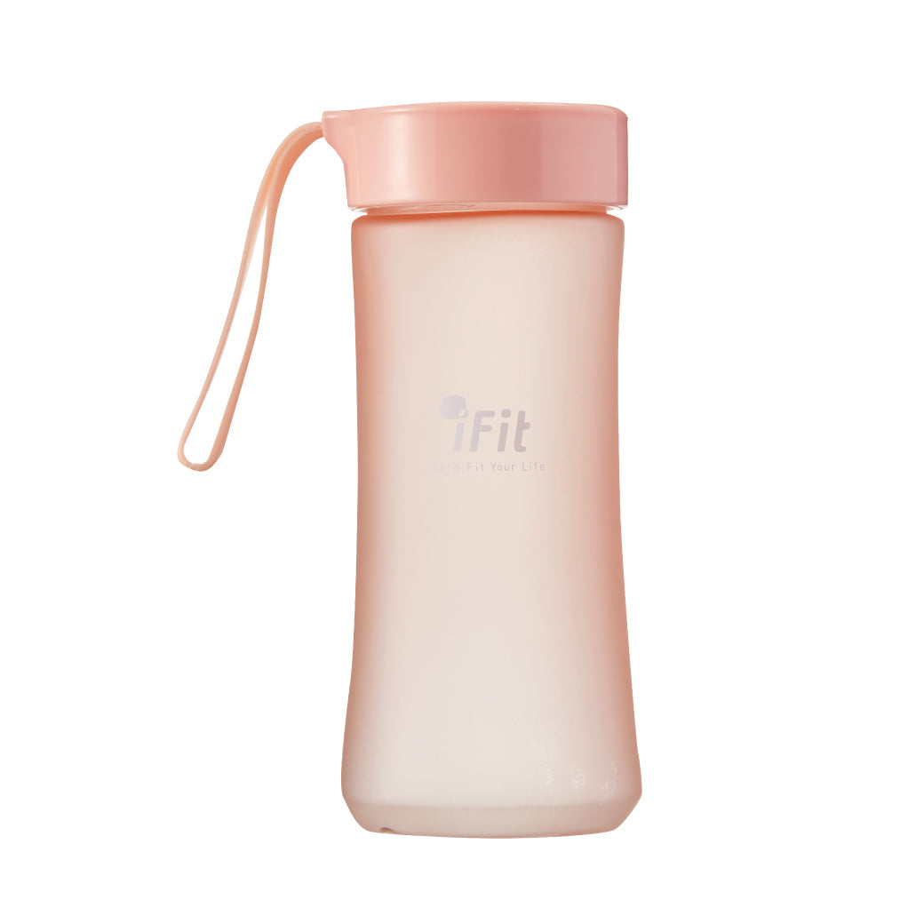 🎁 (贈品)【iFit】品牌LOGO磨砂水瓶(粉色) (100% off)