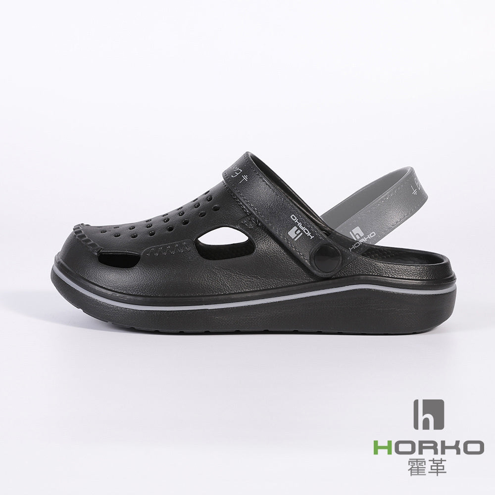 🔥新品上市🔥【霍革HORKO】接地氣 兩穿布希鞋-黑 (可選鞋號)