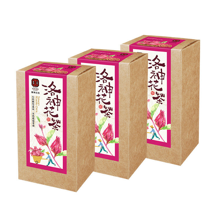 【博士紅薑黃】洛神花茶3盒組(10入/盒)