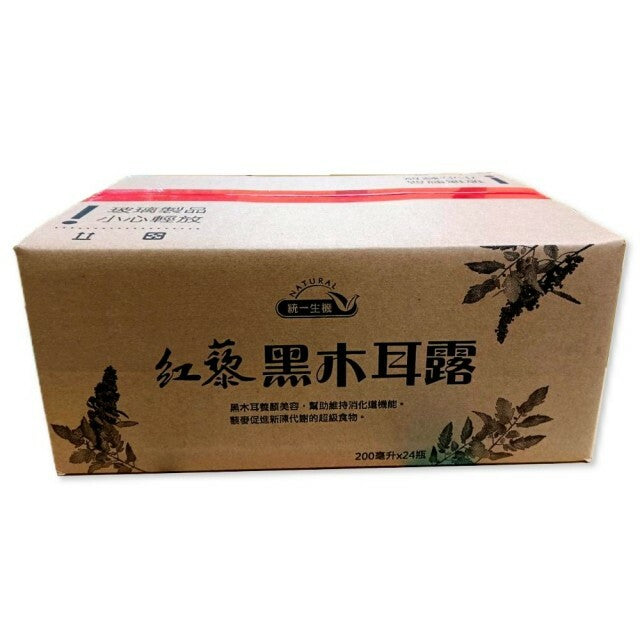 【統一生機】紅藜黑木耳露(24入箱)✨超級食物藜麥可促進新陳代謝✨