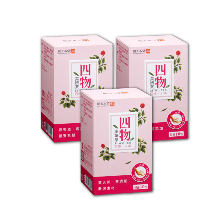 【順天本草】四物美妍茶10包x3盒