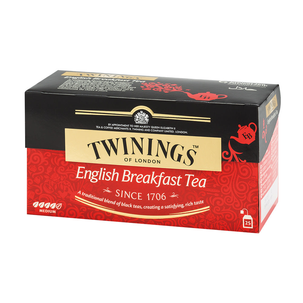 【Twinings唐寧茶】英倫早餐茶(2gx25入盒裝)