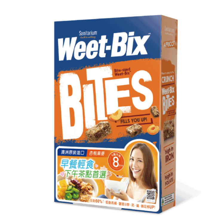 【Weet-Bix】澳洲全穀片Mini(杏桃)500公克/盒