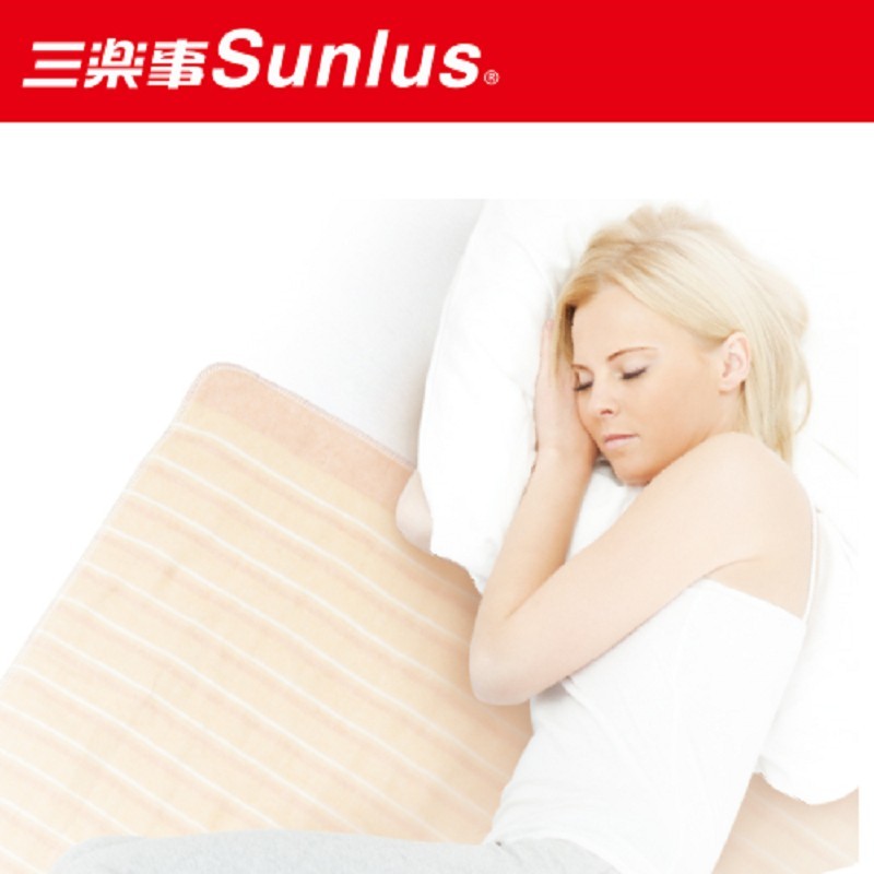 【Sunlus三樂事】輕薄單人電熱毯80X140cm/SP2701OR