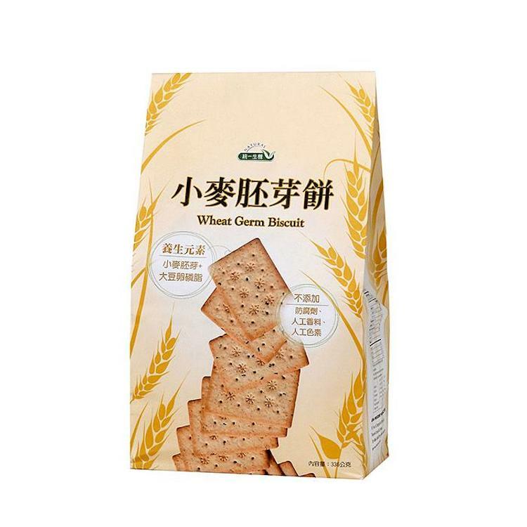 【統一生機】小麥胚芽餅(336g/袋)(單入/3入)